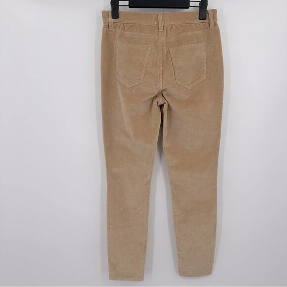 Current/Elliott | High-Waist Stiletto Tan Corduroy Pants Size 29(8) - Picture 3 of 7